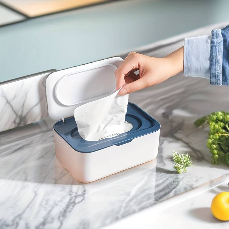 Wet Tissue Box, Flip Top Dry Tissue Napkin, Portable Home Napkins Dispenser, Dustproof Plastic Mask Organizer Holder, Multifunctional Sundries Storage Box, Moist Toilet Paper Box Wet Tissue Box, Flip Top Dry Tissue Napkin, Portable Home Napkins Dispenser, Dustproof Plastic Mask Organizer Holder, Multifunctional Sundries Storage Box, Moist Toilet Paper Box